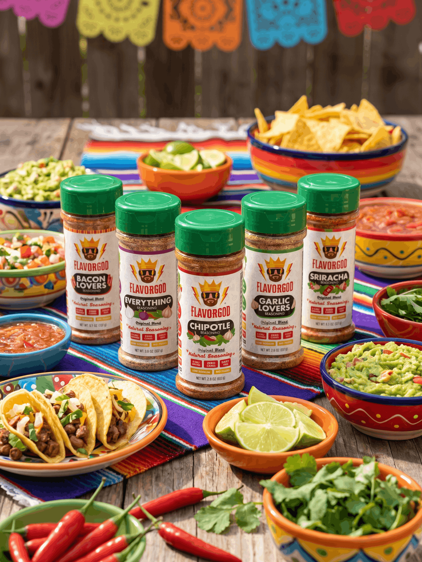 FlavorGod — Brand Identity, Campaign Creative